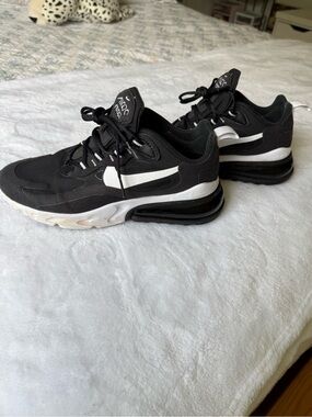 Women’s Nike Air Max 270 React Black and White